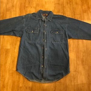 Denim Long Sleeve Shirt